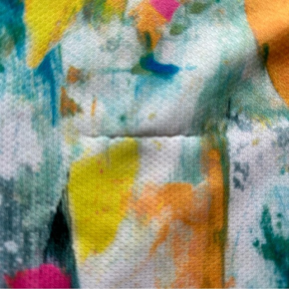 Lululemon High-Neck Running and Training T-ShirtNo Limits White Multi size 8 - Picture 7 of 7